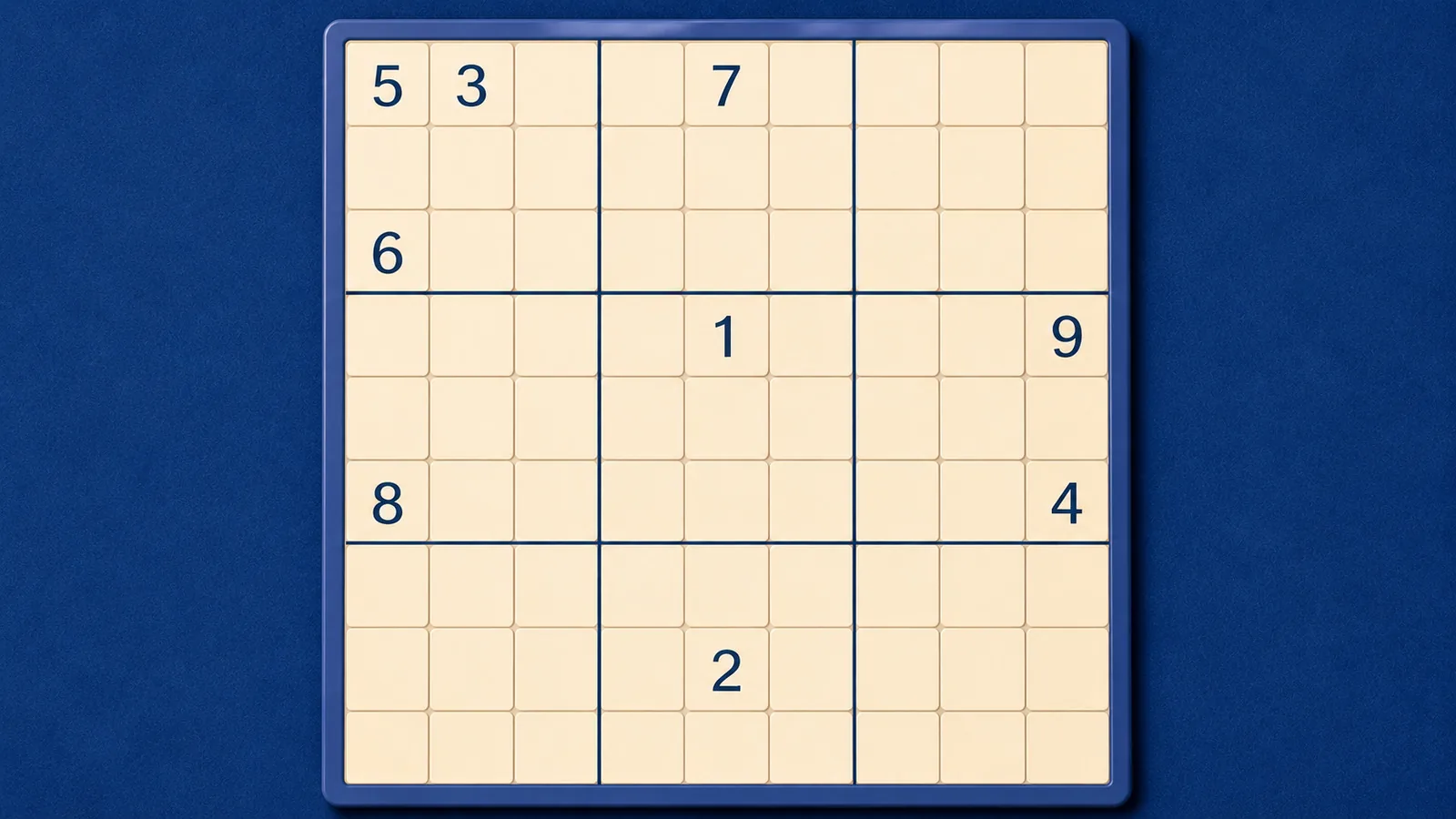 Sudoku game artwork